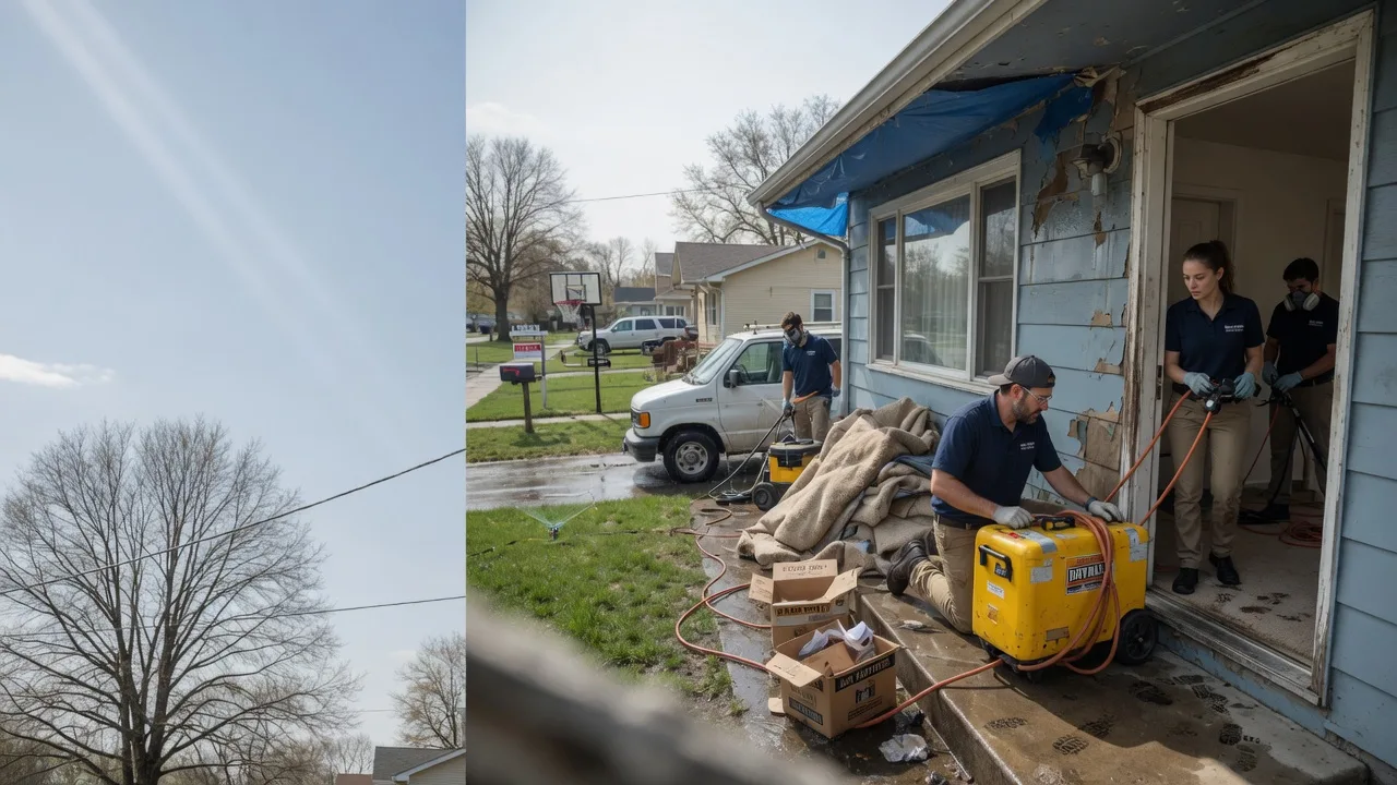Basement Flood Cleanup in Leo, IN near me